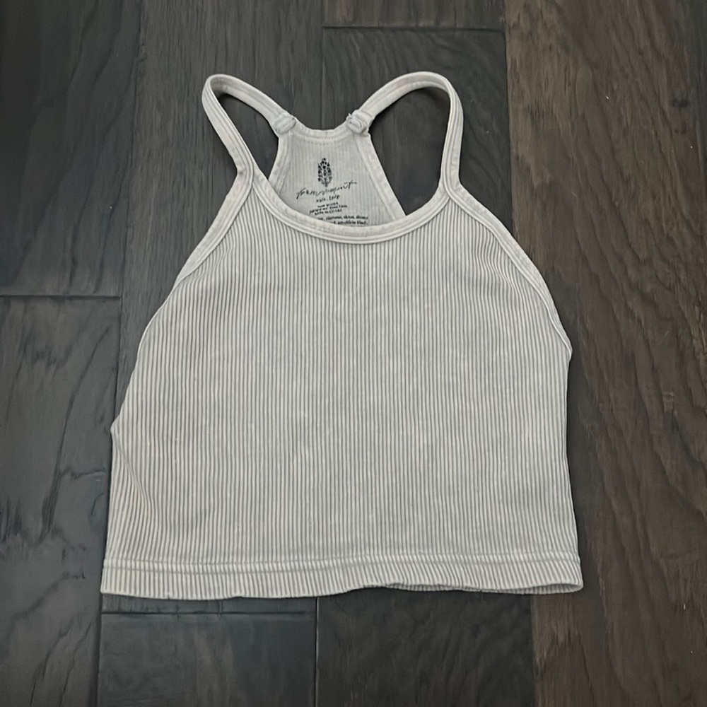 free people ribbed tank top